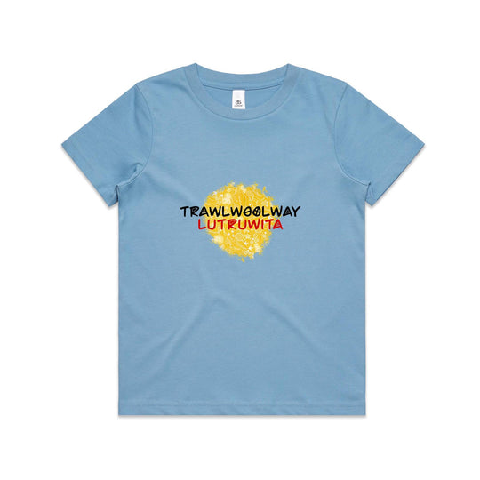 Kids Trawlwoolway lutruwita Tee - Adjadura Studio