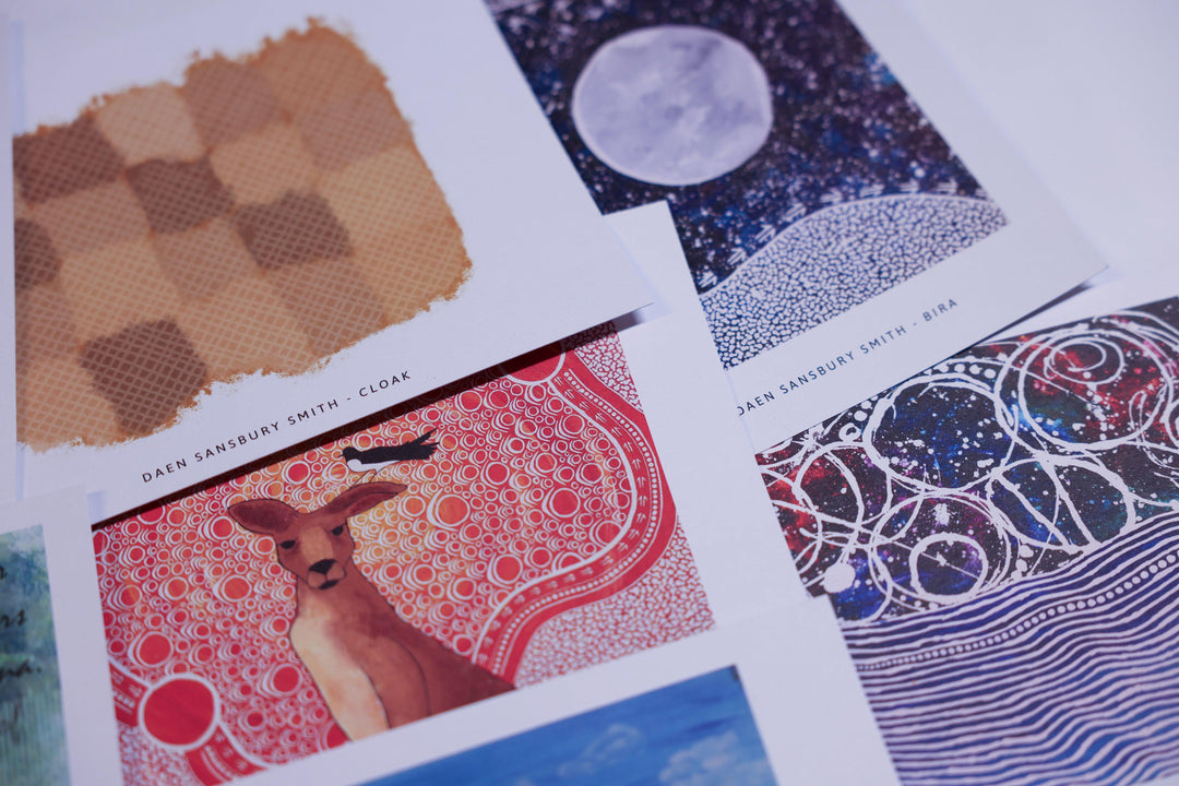 Aboriginal Fine art card prints