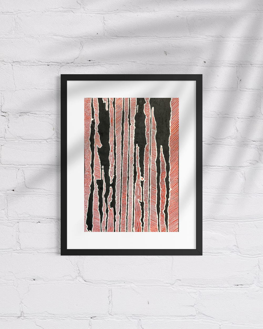Cultural Burn — Hand-painted artwork on fine art paper