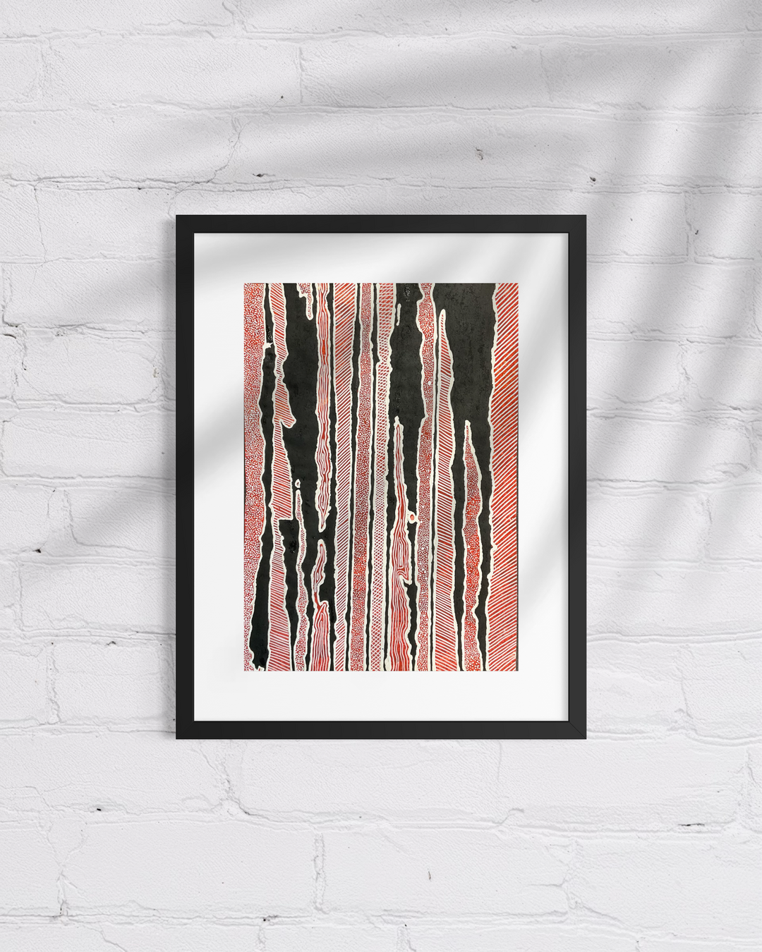 Cultural Burn — Hand-painted artwork on fine art paper